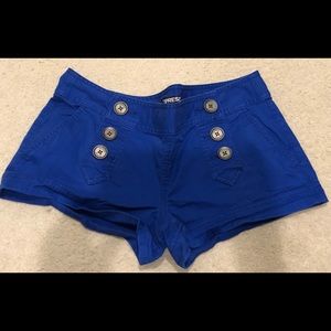 Blue express shorts